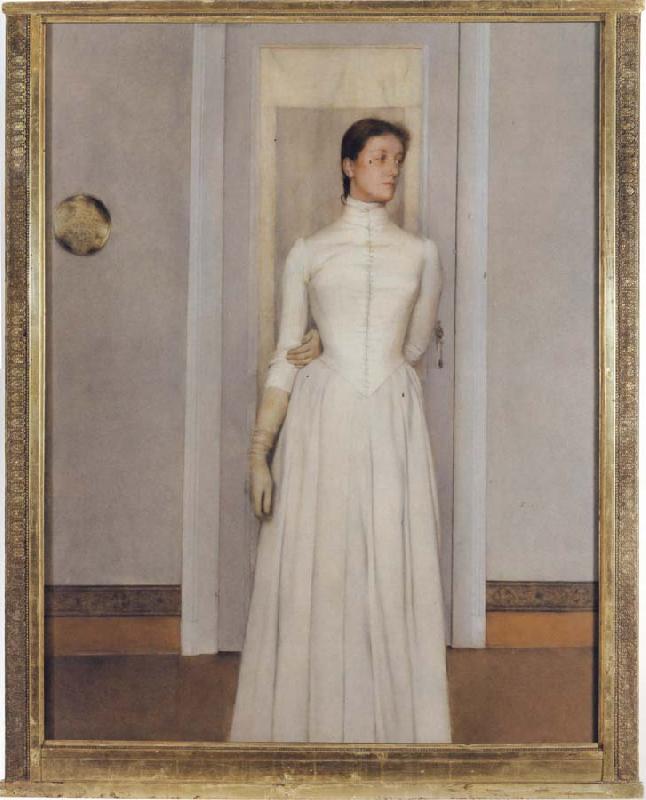 Fernand Khnopff Portrait of Marguerite Khnopff